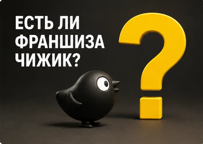 Есть ли франшиза Чижик?