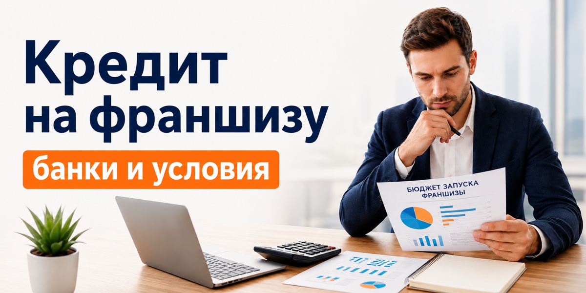 Кредит на франшизу в 2026 году — условия банков