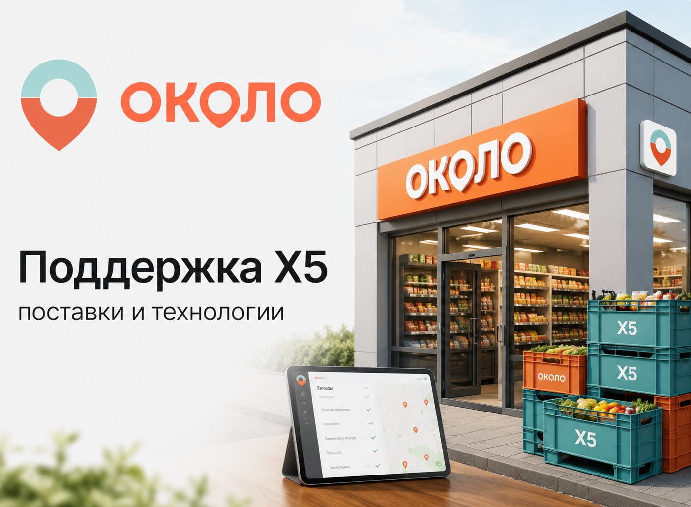 Логистика и география франшизы ОКОЛО