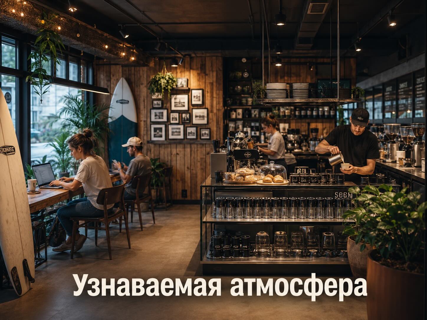 Узнаваемая атмосфера